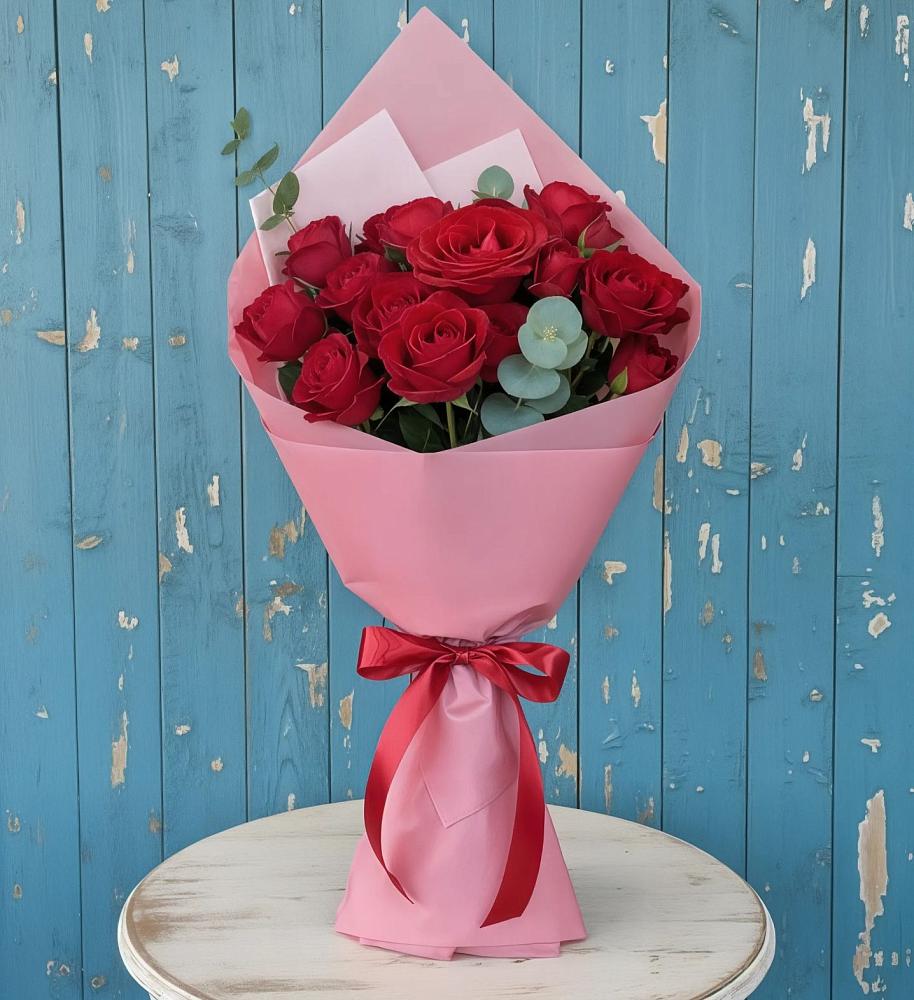 Букет цветов из: Розы в Ивантеевке Саратовской области