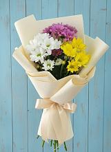 Букет цветов из:  Хризантемы #REPLACE_PRED# Ивантеевке Саратовской области