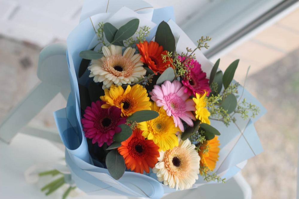 Букет цветов из: Герберы в Ивантеевке Саратовской области