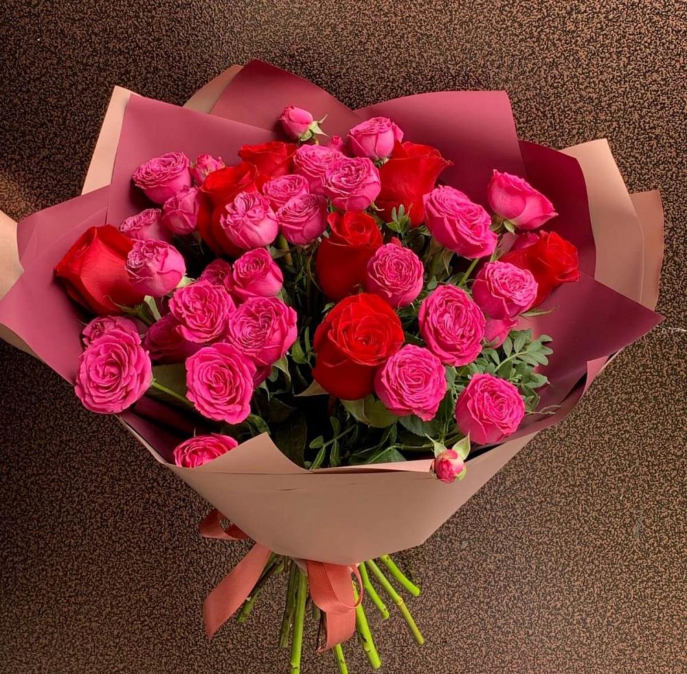 Букет В объятьях нежности в Ивантеевке Саратовской области