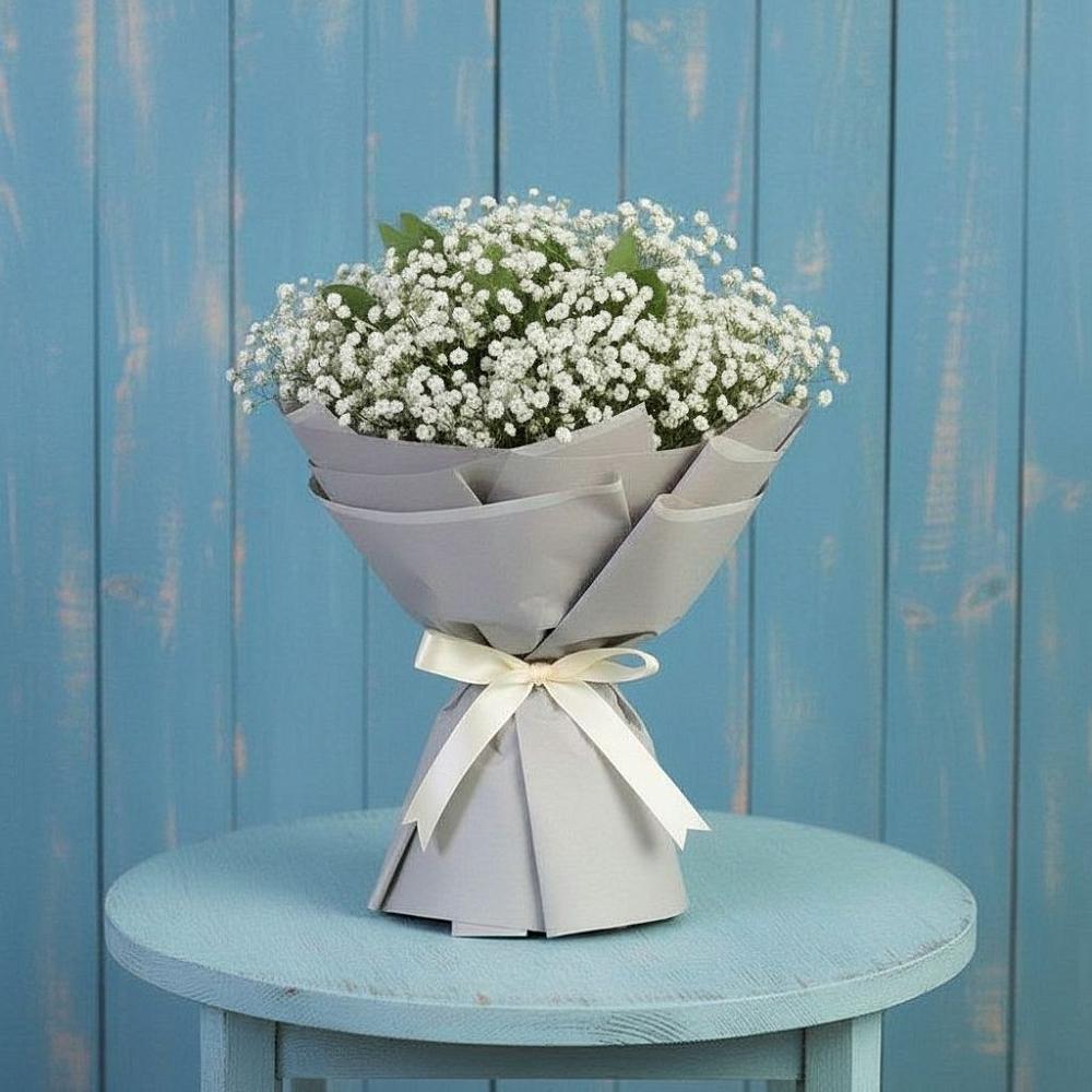 Букет цветов из: Гипсофила в Ивантеевке Саратовской области