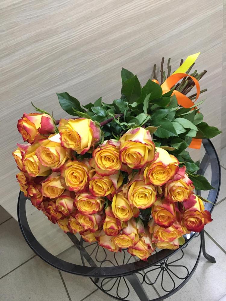 Букет Желтые розы в Ивантеевке Саратовской области