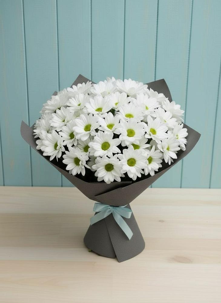 Букет цветов из: Хризантемы в Ивантеевке Саратовской области