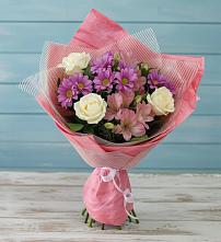 Букет цветов из:  Герберы #REPLACE_PRED# Ивантеевке Саратовской области