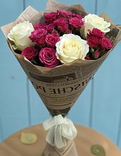 Букет цветов из:  Розы в Ивантеевке Саратовской области