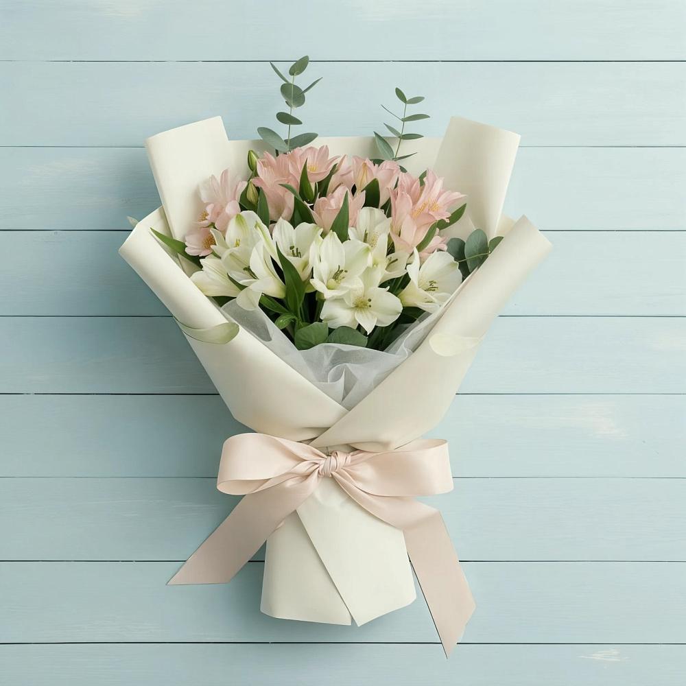 Букет цветов из: Альстромерии в Ивантеевке Саратовской области