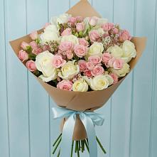 Букет цветов из:  Розы в Ивантеевке Саратовской области